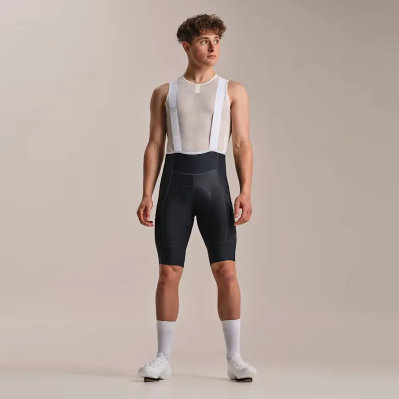Rapha Men's Pro Team Cargo Bib Shorts in Carbon and Dark Grey - Regular-2