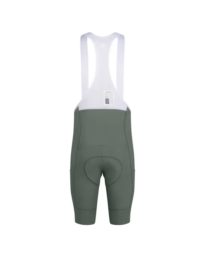 Rapha Men's Regular Pro Team Cargo Bib Shorts in Laurel and White-1