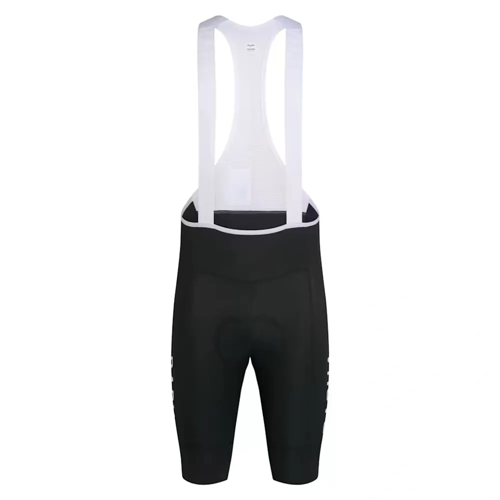 Team Cycles Rapha Men's Pro Team Training Bib Shorts II in Black and White - Regular | Interest FREE Finance & Online Refund Policy.