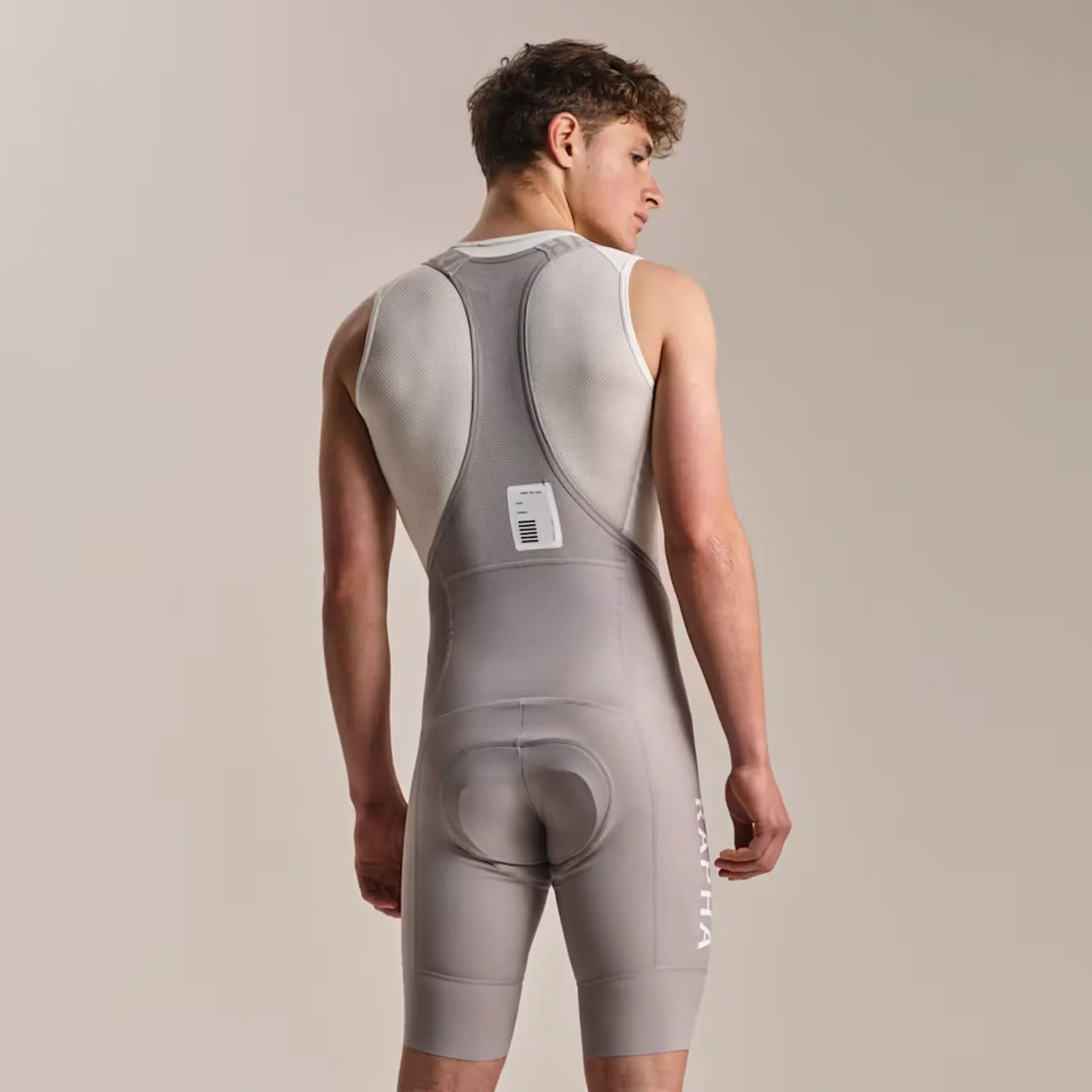 Rapha Men's Pro Team Training Bib Shorts II in Smoky Silver - Regular