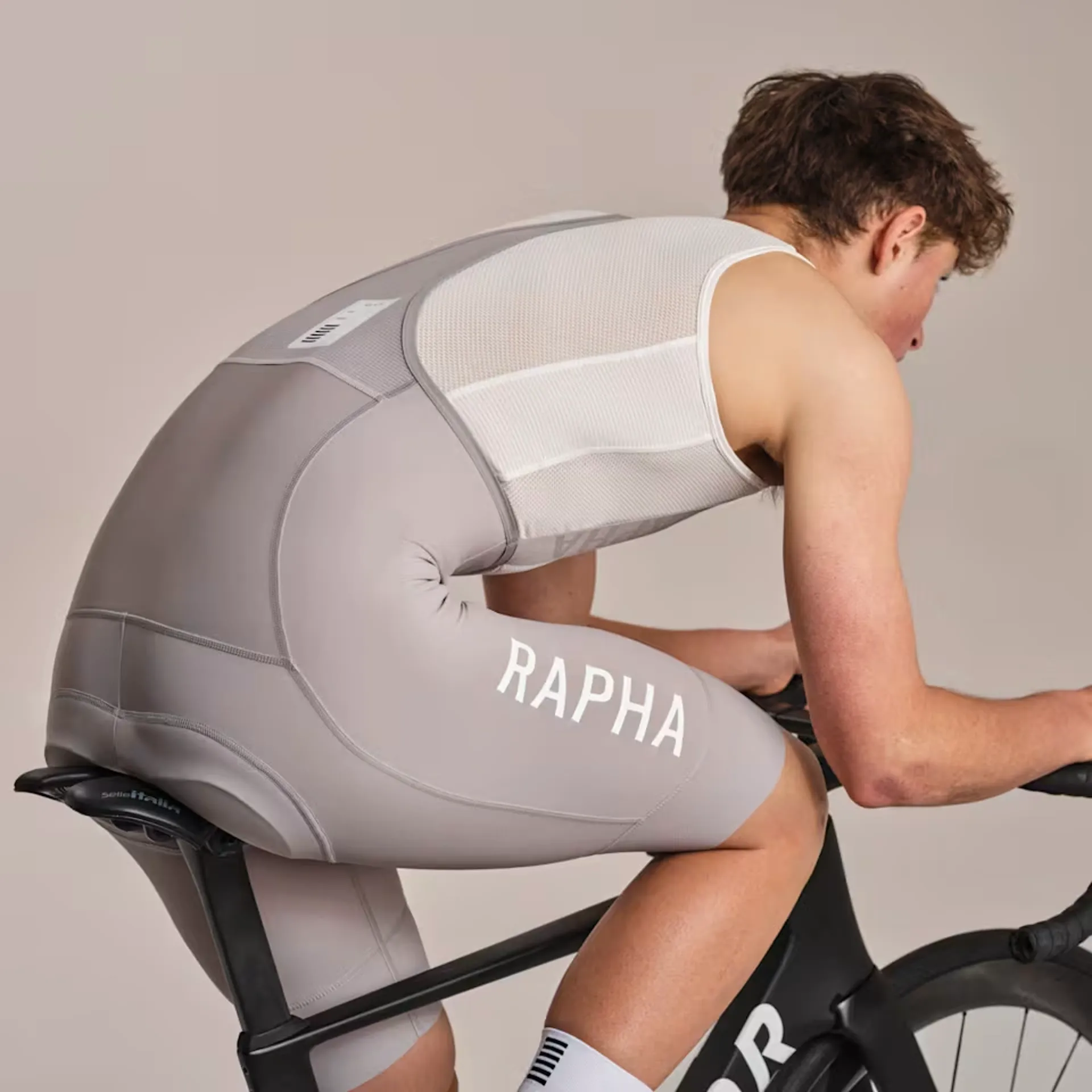 Rapha Men's Pro Team Training Bib Shorts II in Smoky Silver - Regular