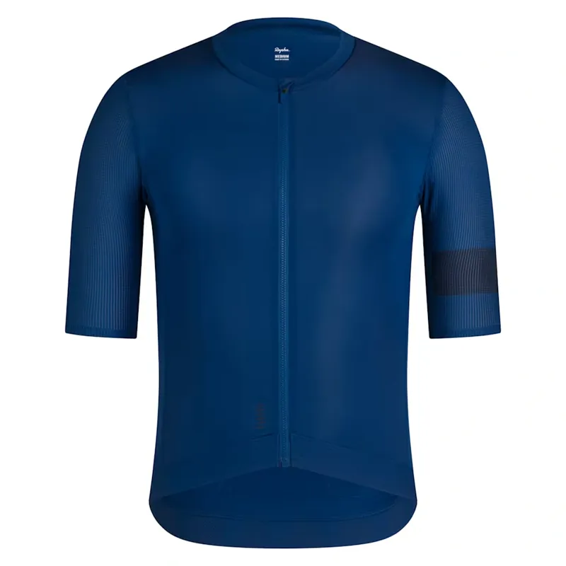 Rapha Men's Pro Team Jersey II in Fossil Blue and Marine Blue