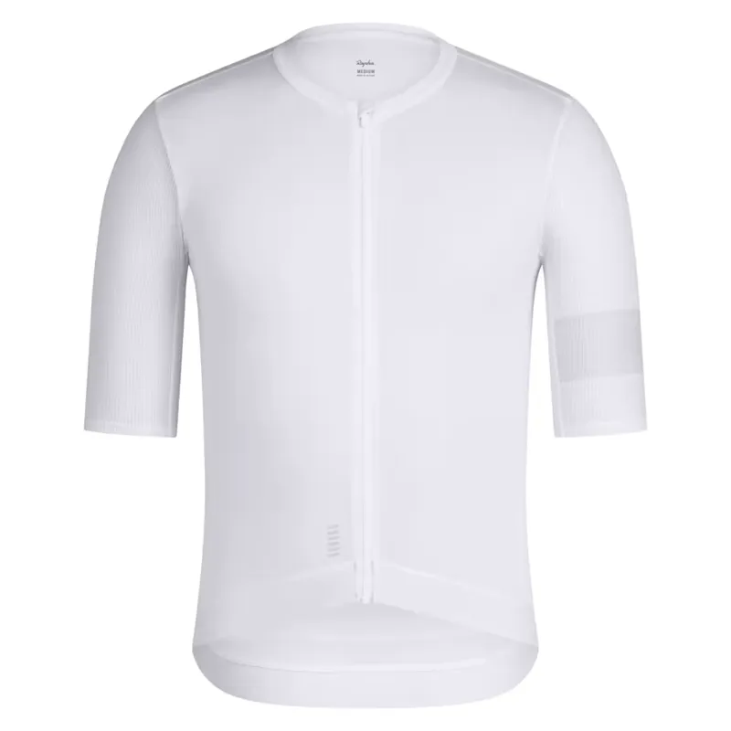 Rapha Men's Pro Team Jersey II in White and Silver
