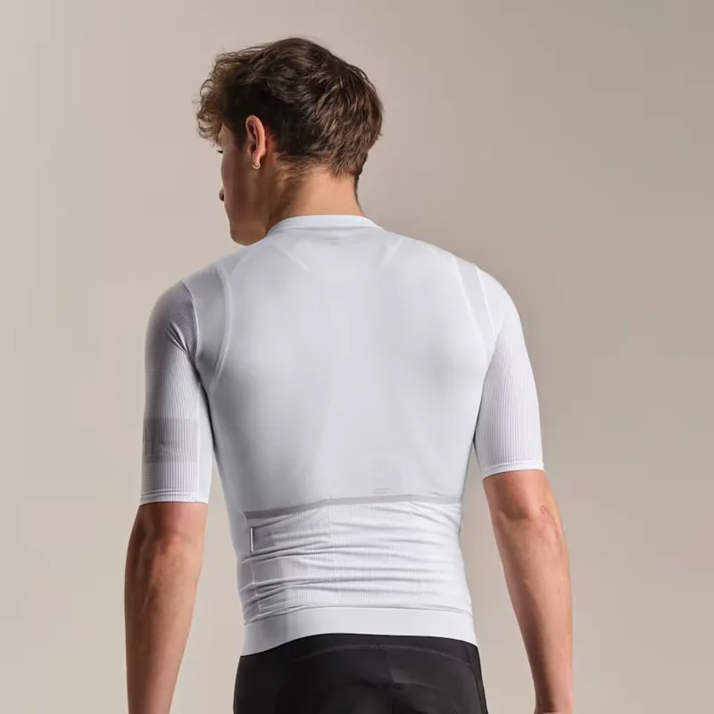 Rapha Men's Pro Team Jersey II in White and Silver-3