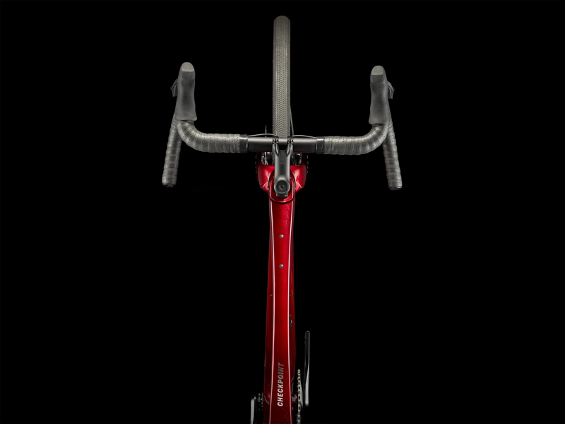 TREK Checkpoint SL 6 AXS Gravel Bike in Crimson and Carbon Red Smoke-5