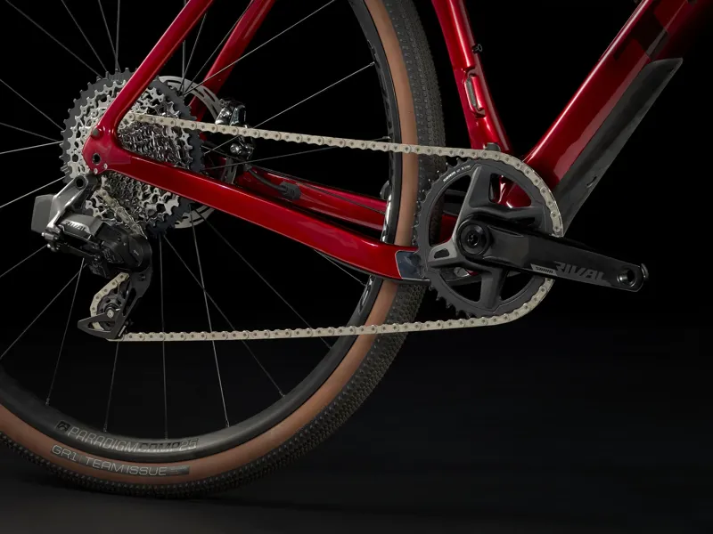 TREK Checkpoint SL 6 AXS Gravel Bike in Crimson and Carbon Red Smoke-6