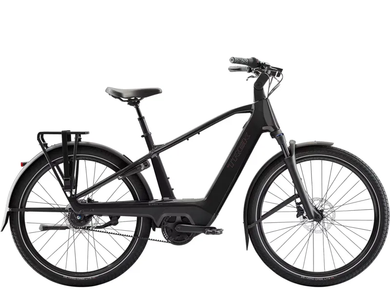 TREK Charter+ 4 Nexus 5 Belt 800Wh Electric Hybrid Bike in Dark Web