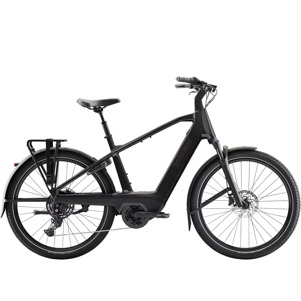 Team Cycles Trek TREK Charter+ 4 R9 540Wh Electric Hybrid Bike in Dark Web | Interest FREE Finance & Online Refund Policy.