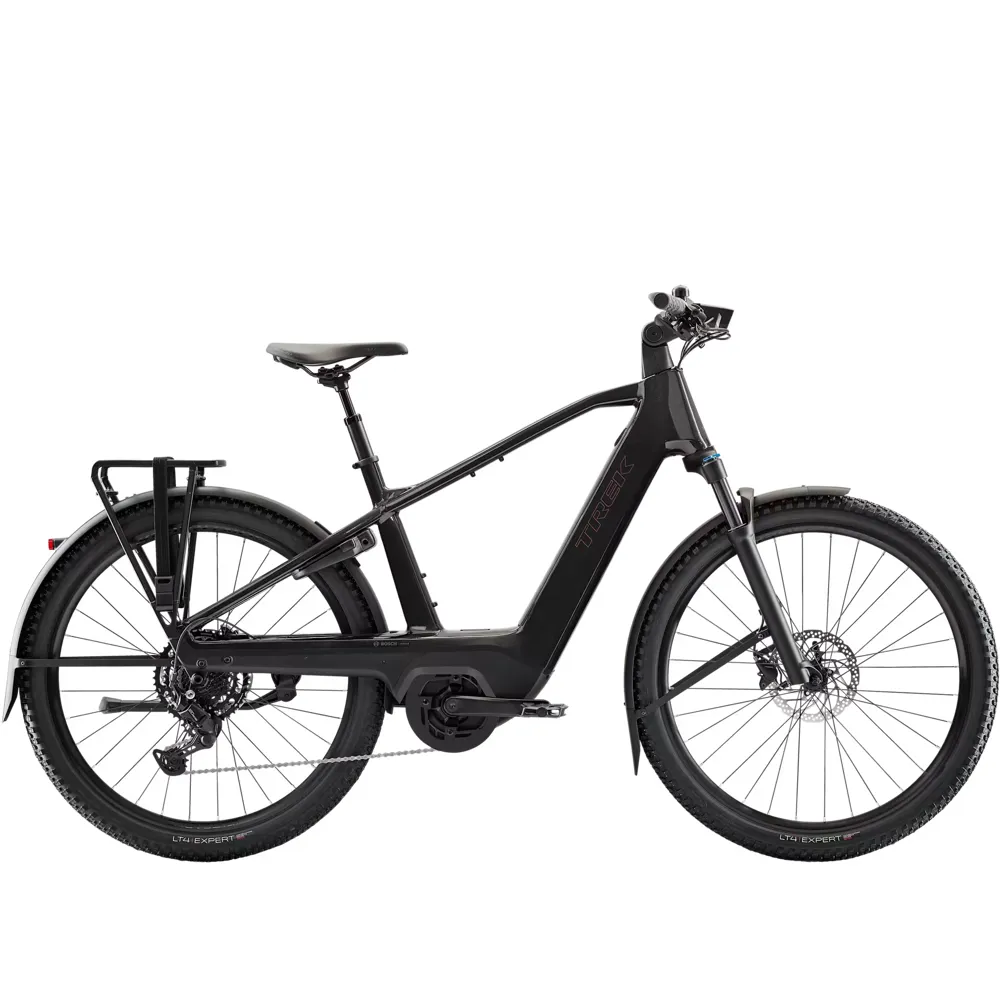 Team Cycles Trek TREK Charter+ 4 Trail 540Wh Electric Hybrid Bike in Dark Web | Interest FREE Finance & Online Refund Policy.