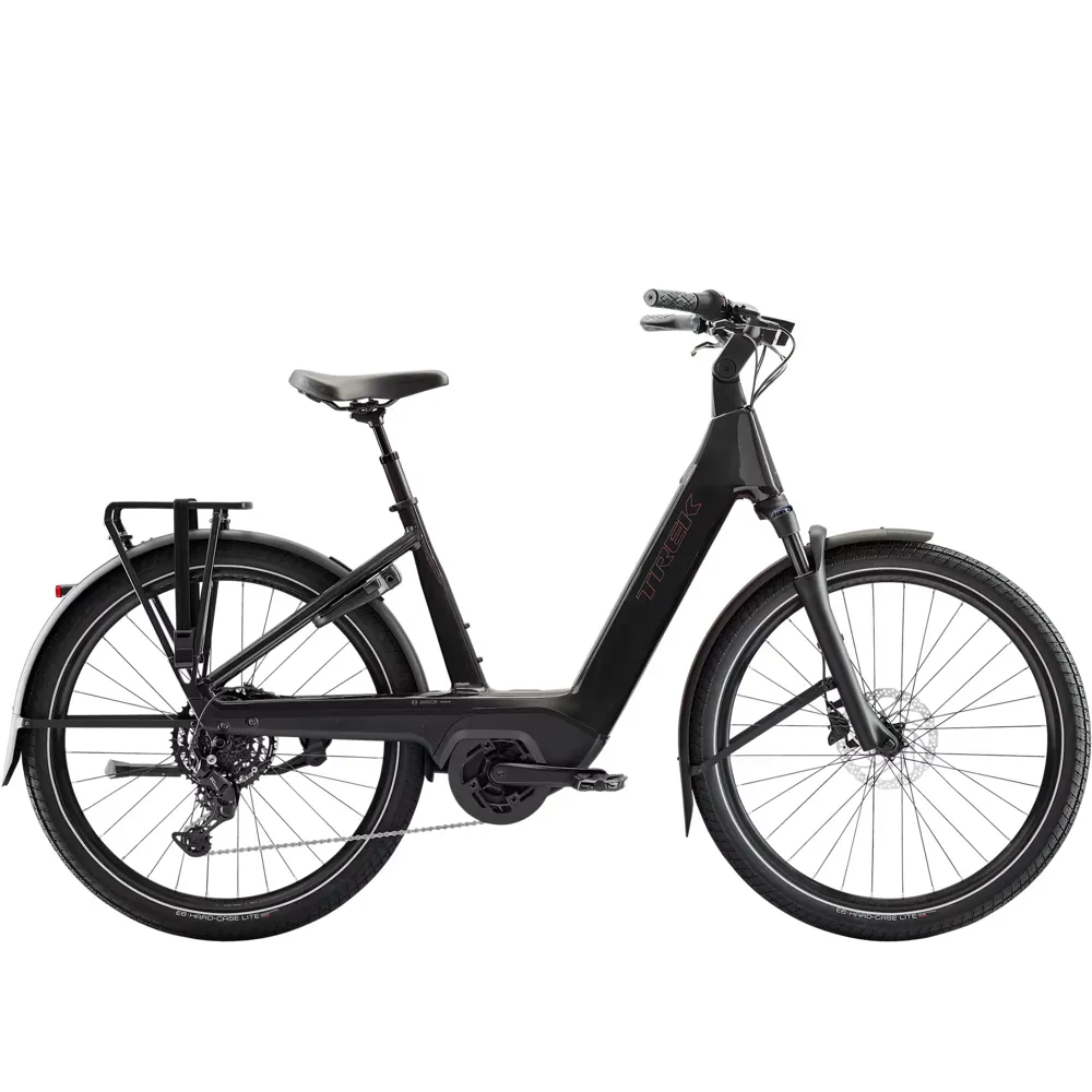 Team Cycles Trek TREK Charter+ 4 R9 Lowstep 800Wh Electric Hybrid Bike in Dark Web | Interest FREE Finance & Online Refund Policy.