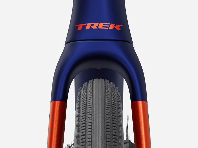 TREK Checkmate SLR 7 AXS Gravel Bike in Matte Hex Blue and Plasma Grey Pearl-3