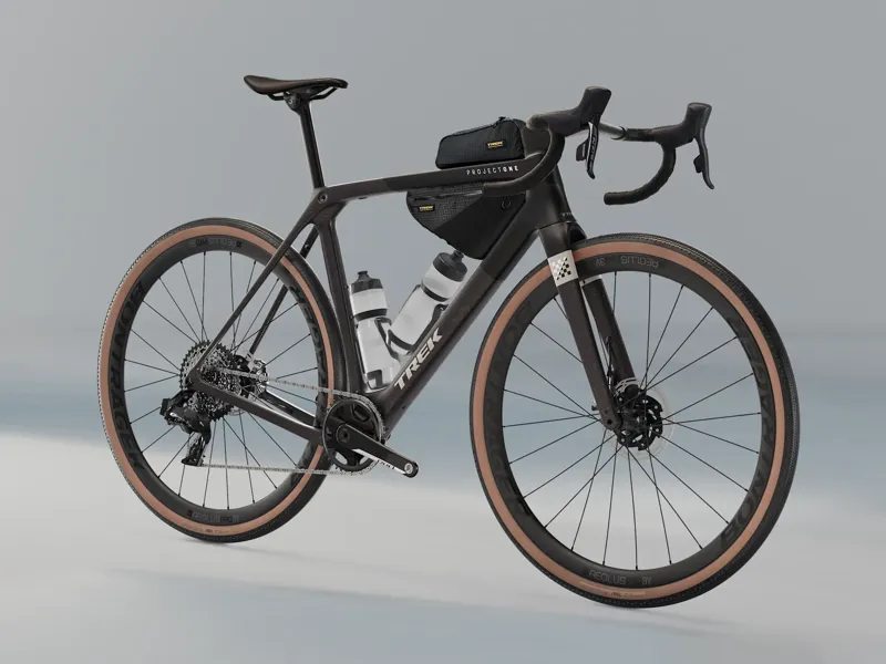 TREK Checkmate SLR 8 AXS Gravel Bike in Matte Trek Black and Matte Deep Smoke-5