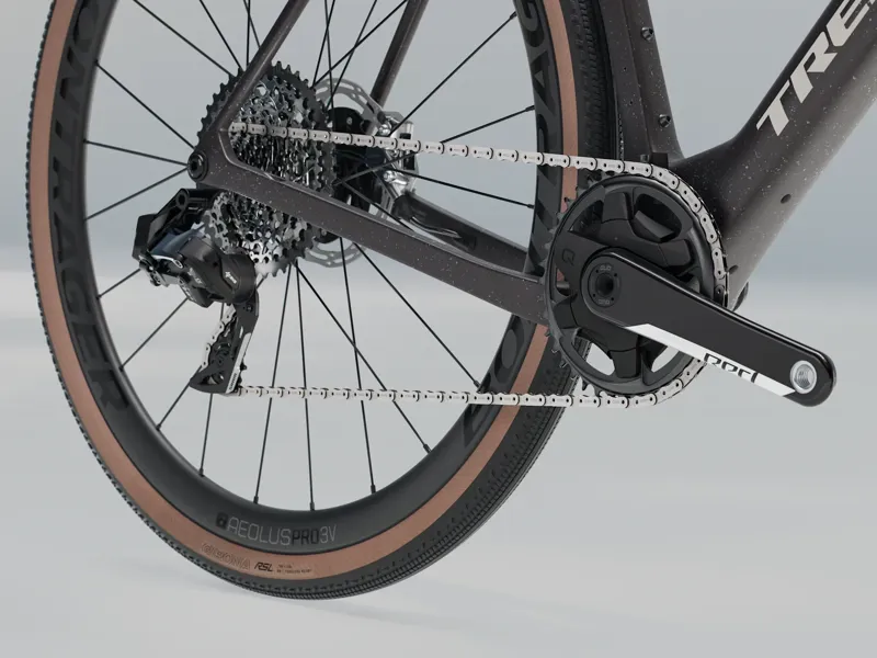 TREK Checkmate SLR 8 AXS Gravel Bike in Matte Trek Black and Matte Deep Smoke-4