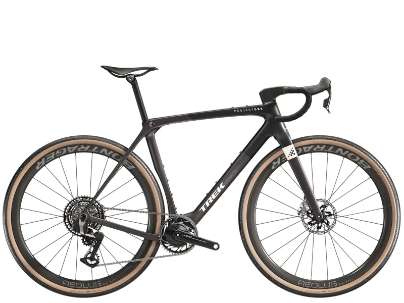 TREK Checkmate SLR 9 AXS Gravel Bike in Trek Black and Matte Carbon 