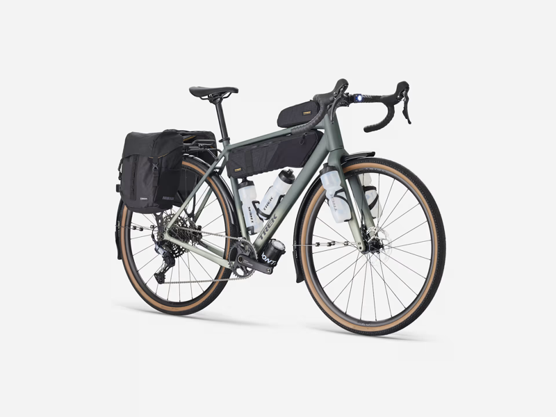 TREK Checkpoint ALR 4 Gravel Bike in Matte Keswick Green to Lichen Fade-5