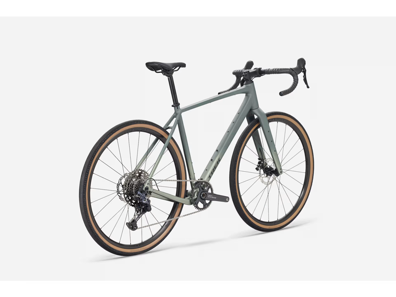 TREK Checkpoint ALR 4 Gravel Bike in Matte Keswick Green to Lichen Fade-1