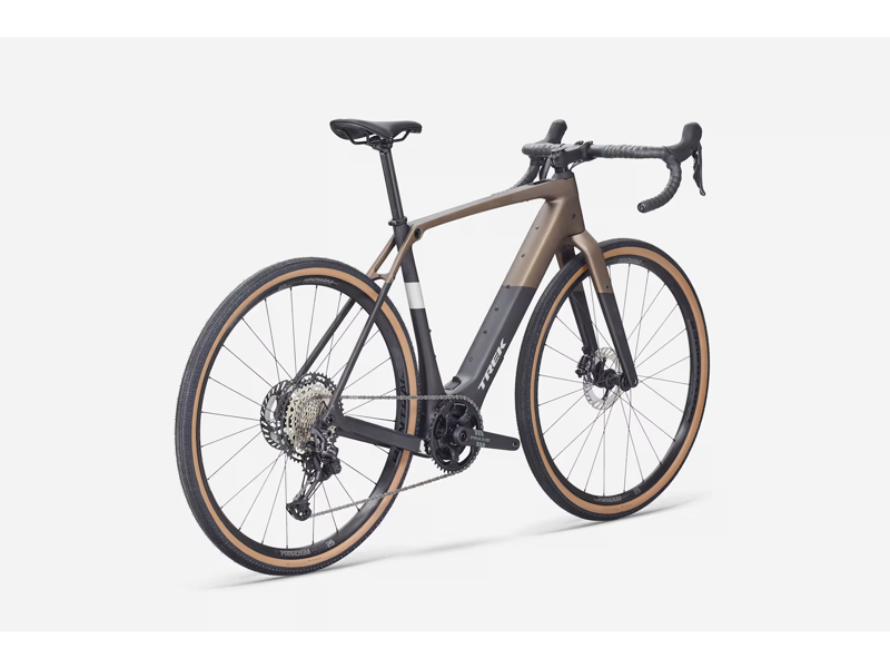 TREK Checkpoint+ SL 5 360Wh Electric Gravel Bike in Matte Bronze Age and Dark Web-4
