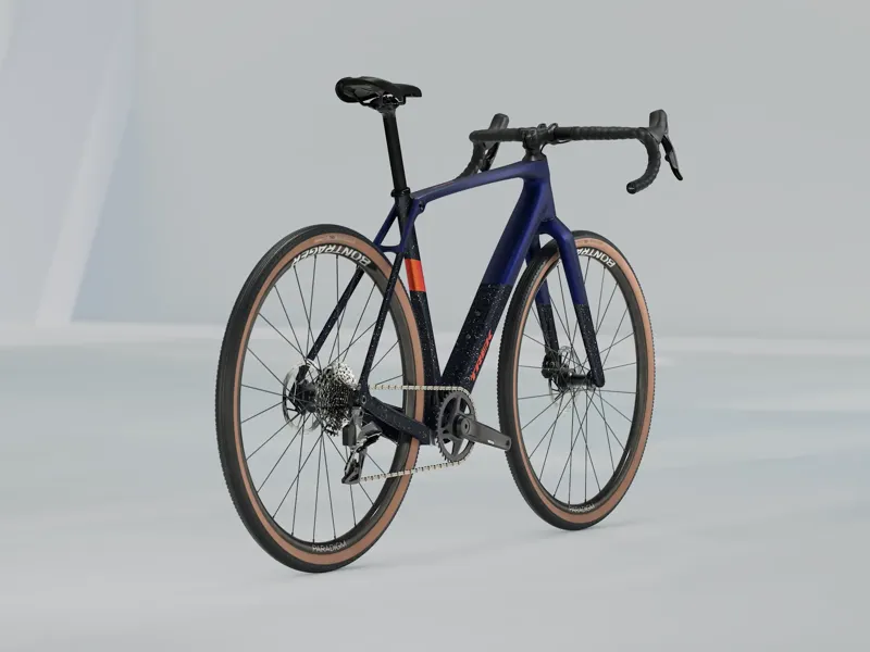 TREK Checkpoint SL 6 AXS Gen 3 Gravel Bike in Matte Hex Blue and Marianas Blue-2