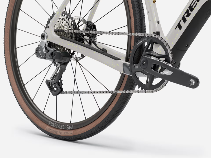 TREK Checkpoint SL 6 AXS Gen 3 Gravel Bike in Era White and Buff Beige-3