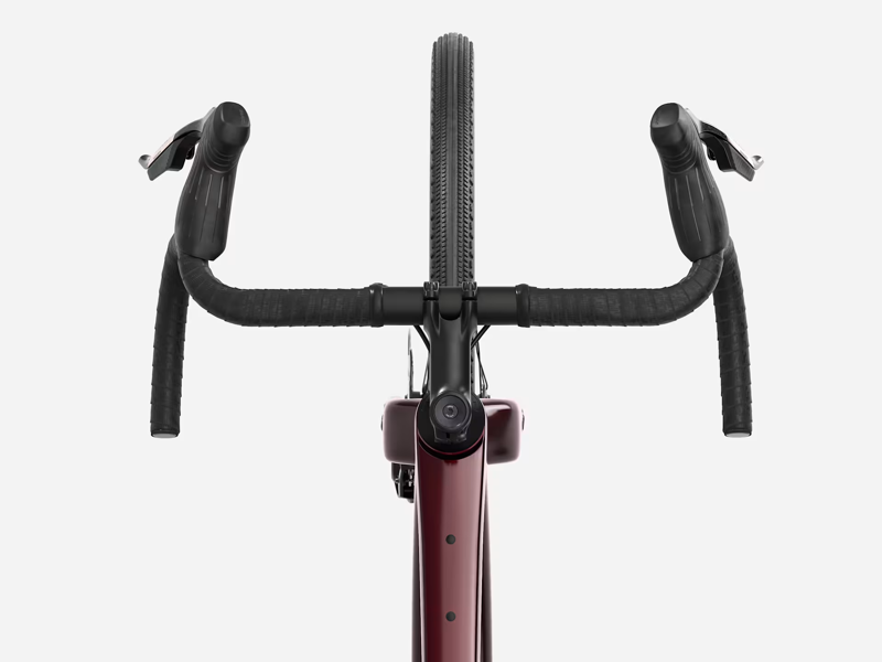 TREK Checkpoint SL 7 AXS Gen 3 Gravel Bike in Dark Red and Carbon Red Smoke Splatter-1