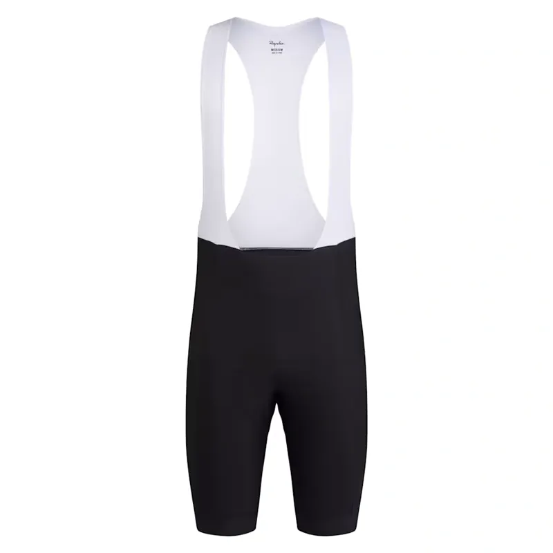 Rapha Men's Core Bib Shorts in Black and White