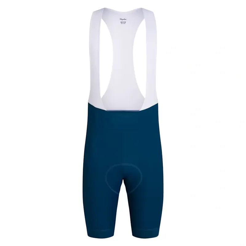 Rapha Men's Core Bib Shorts in Jewelled Blue and White