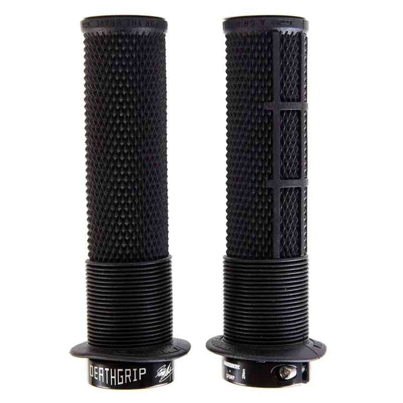 DMR Brendog DeathGrip Handlebar Grips in Black - Flange - Thick - Soft
