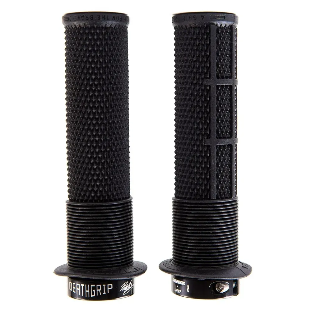 Team Cycles Dmr DMR Brendog DeathGrip Handlebar Grips in Black - Flange - Thick - Soft | Interest FREE Finance & Online Refund Policy.