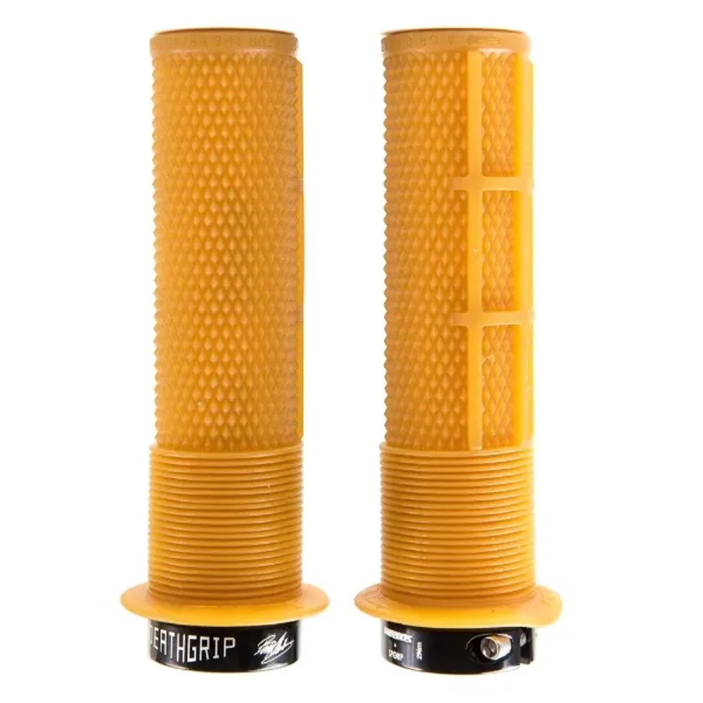 Team Cycles Dmr Bikes DMR Brendog DeathGrip Handlebar Grips in Gum - Flange - Thin - Hard | Interest FREE Finance & Online Refund Policy.