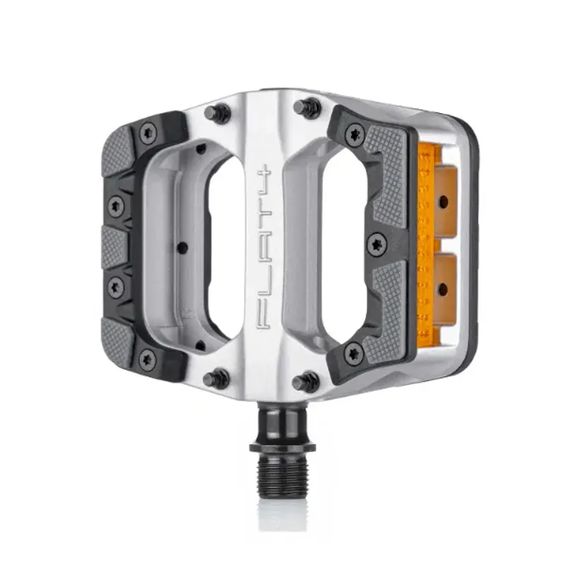 DMR Flat4 Flat Mountain Bike Pedal in Silver-1