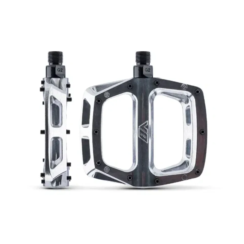 Team Cycles Dmr Bikes DMR V8 Flat Mountain Bike Pedals in Silver | Interest FREE Finance & Online Refund Policy.