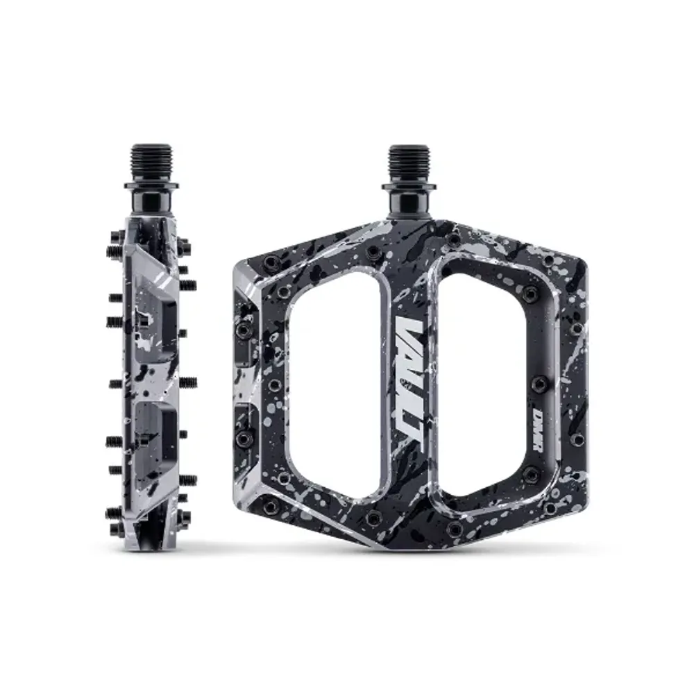 Team Cycles Dmr Bikes DMR Vault Special Edition Flat Mountain Bike Pedals in Liquid Camo Grey | Interest FREE Finance & Online Refund Policy.