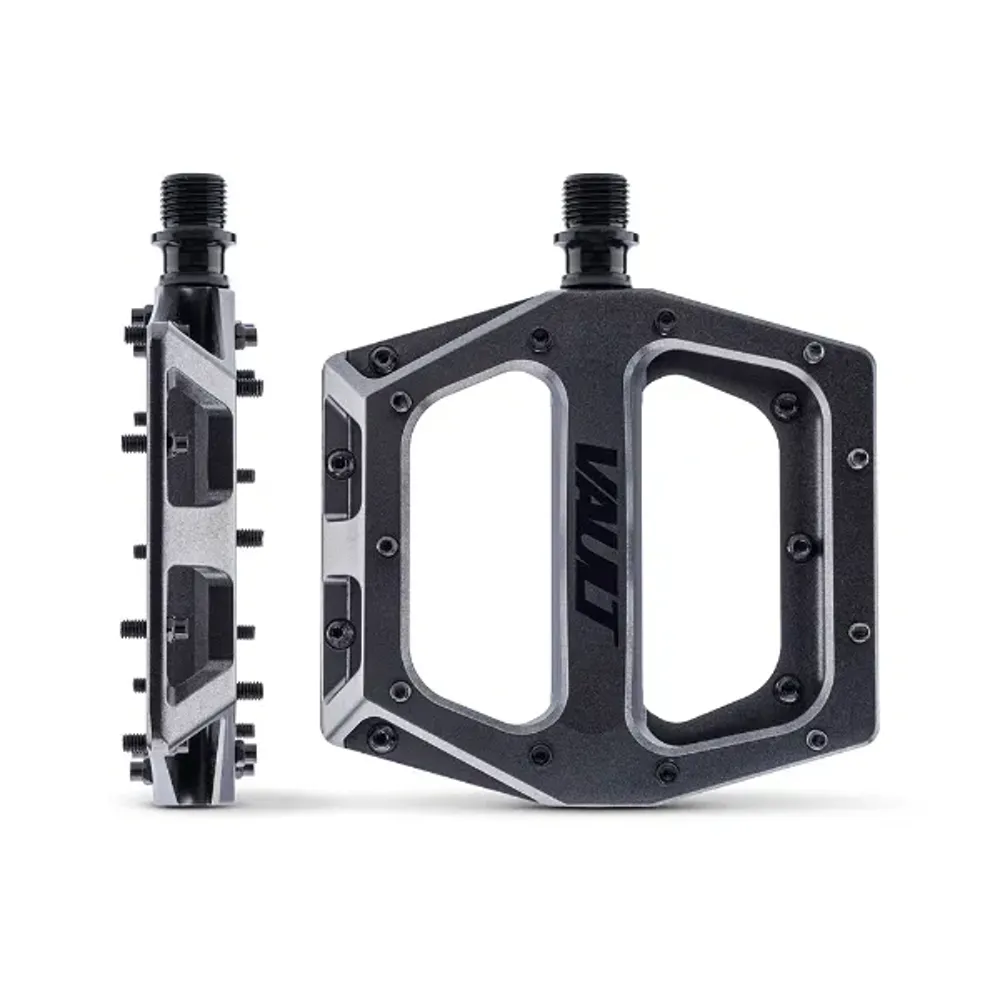 Team Cycles Dmr DMR Vault Flat Mountain Bike Pedals in Graphite Grey | Interest FREE Finance & Online Refund Policy.