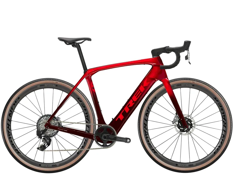 TREK Domane+ SLR 8 AXS 360Wh Electric Road Bike in Carbon Red Smoke