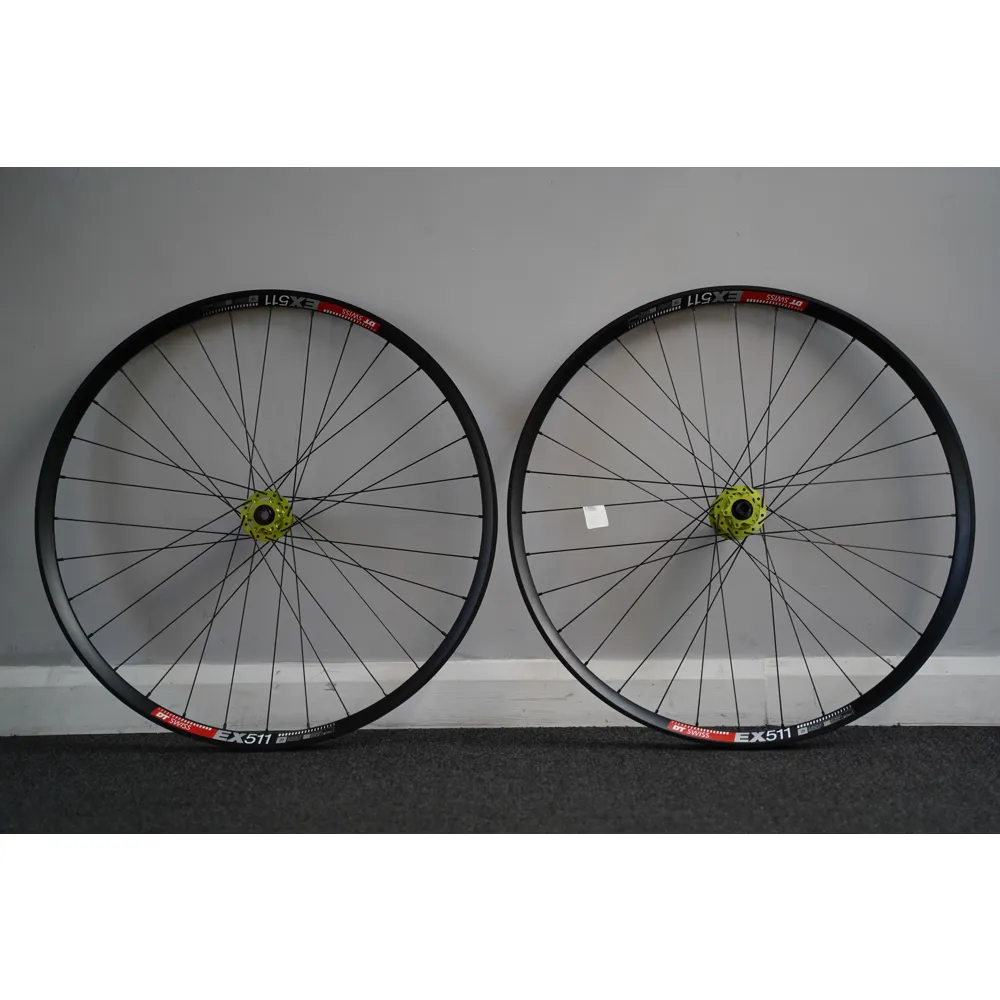 Team Cycles Dt Swiss DT Swiss EX511 and Green DT Swiss 350 Handbuilt Wheelset - 29 Boost | Interest FREE Finance & Online Refund Policy.