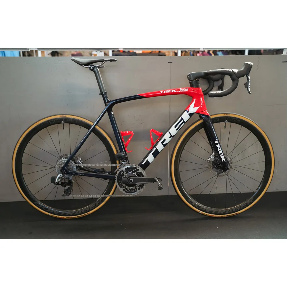 Team Cycles Trek EX-DEMO TREK Emonda SLR Road Bike in Red and Blue | Interest FREE Finance & Online Refund Policy.