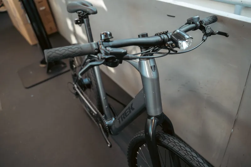 EX DEMO TREK Dual Sport+ 2 LT 250Wh Electric Hybrid Bike in Galactic Grey xtra large -13