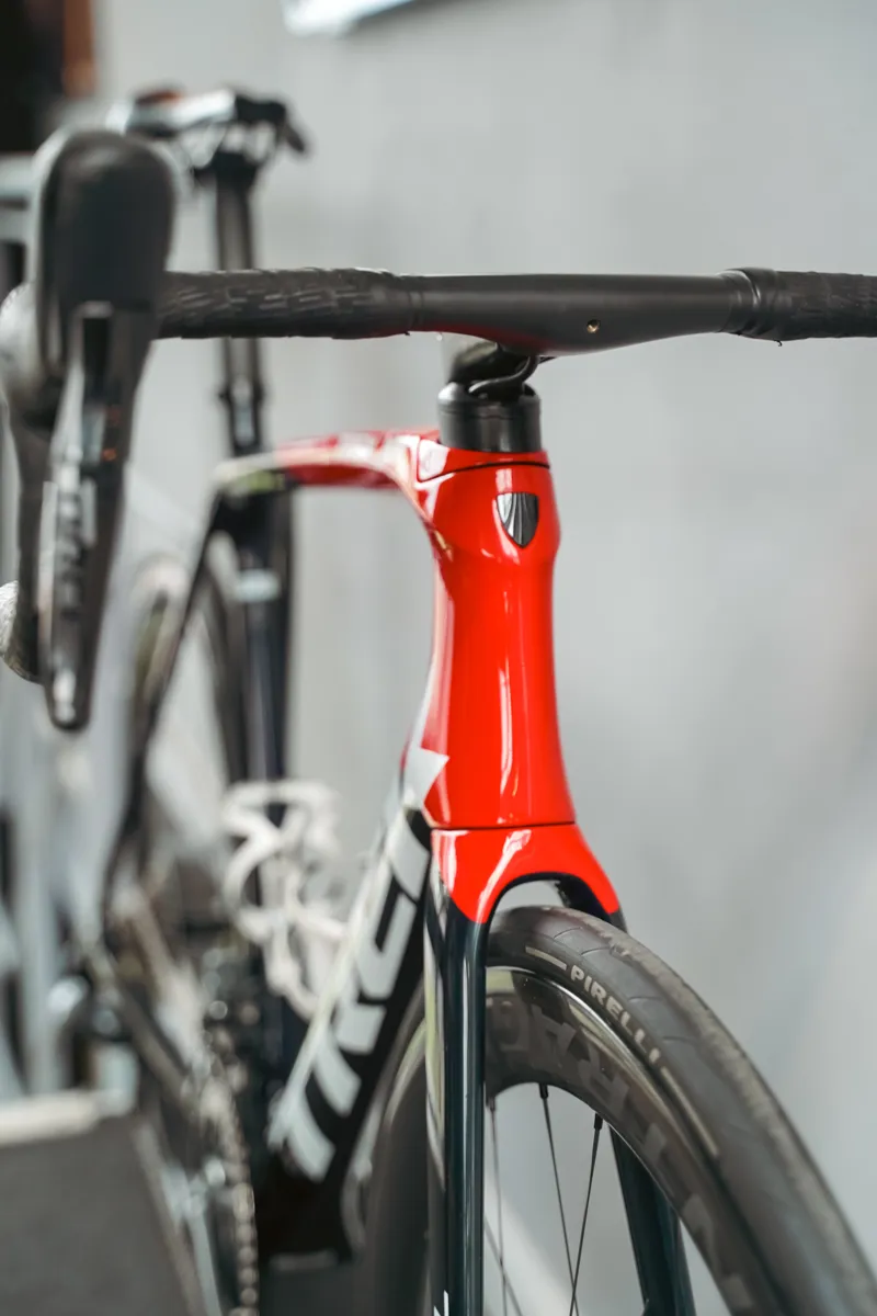 EX DEMO TREK Emonda SLR Road Bike in Silver and Red - 58cm-13