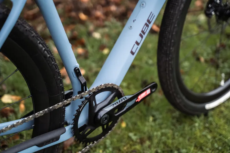 USED - Cube Nuroad C:62 EX Gravel Bike in Pigeonblue and Art - Size Large-9