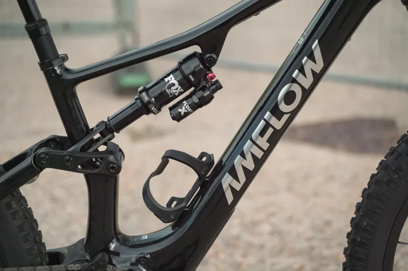 EX-DEMO Amflow PX Carbon 700Wh Electric Full Suspension Mountain Bike in Phantom Black - SIZE MEDIUM-10