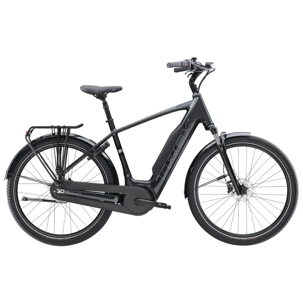 Team Cycles Trek TREK District+ 3 545Wh Electric Hybrid Bike in Lithium Grey | Interest FREE Finance & Online Refund Policy.