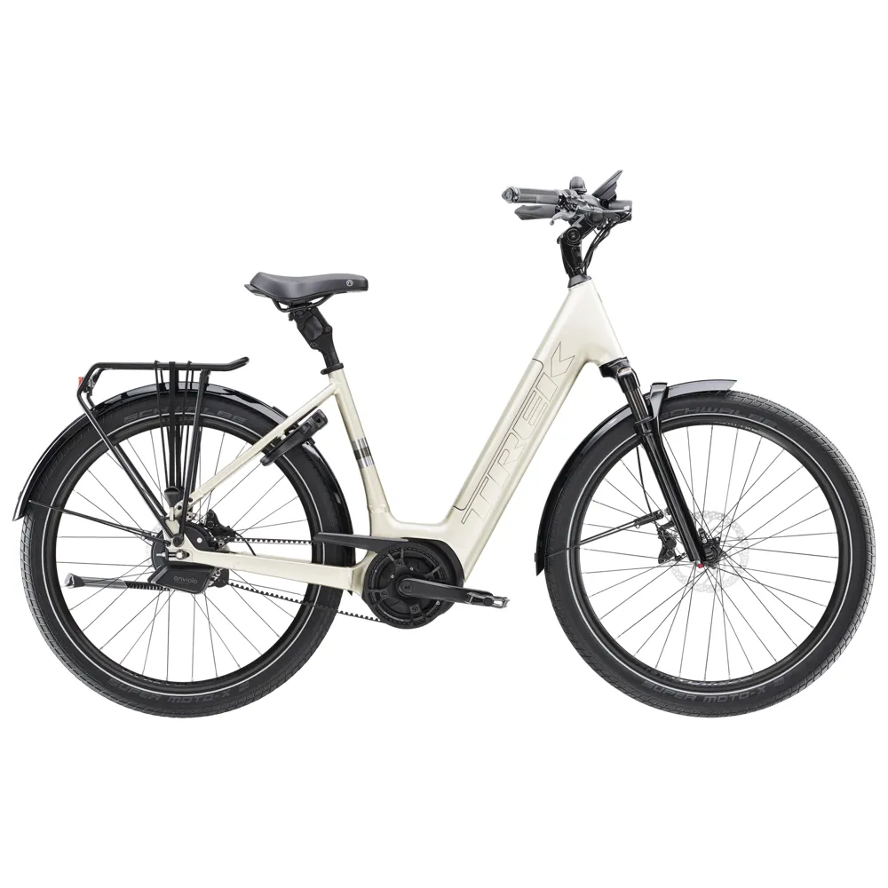 Team Cycles Trek TREK District+ 5 Lowstep 545Wh Electric Hybrid Bike in Supernova | Interest FREE Finance & Online Refund Policy.