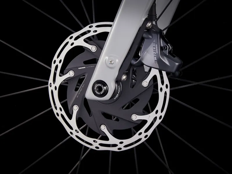 TREK Domane SL 7 AXS Gen 4 Road Bike in Gravel Grey-3