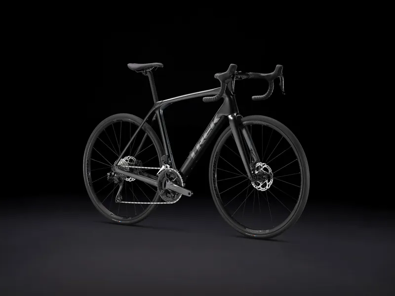 TREK DOMANE ブラック シクロクロスバイク TREK Domane SL 6 Gen 4 Road Bike in Satin Black and Trek Black