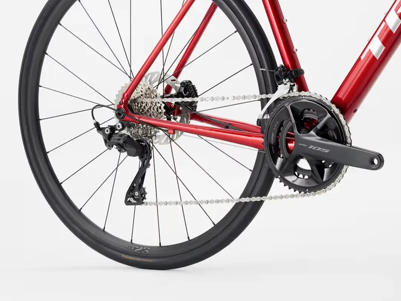 TREK Domane AL 5 Gen 4 Road Bike in Fury Red-3