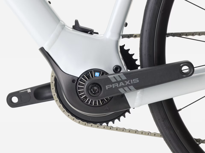 TREK Domane+ ALR 5 Electric Road Bike in Plasma Grey Pearl-4