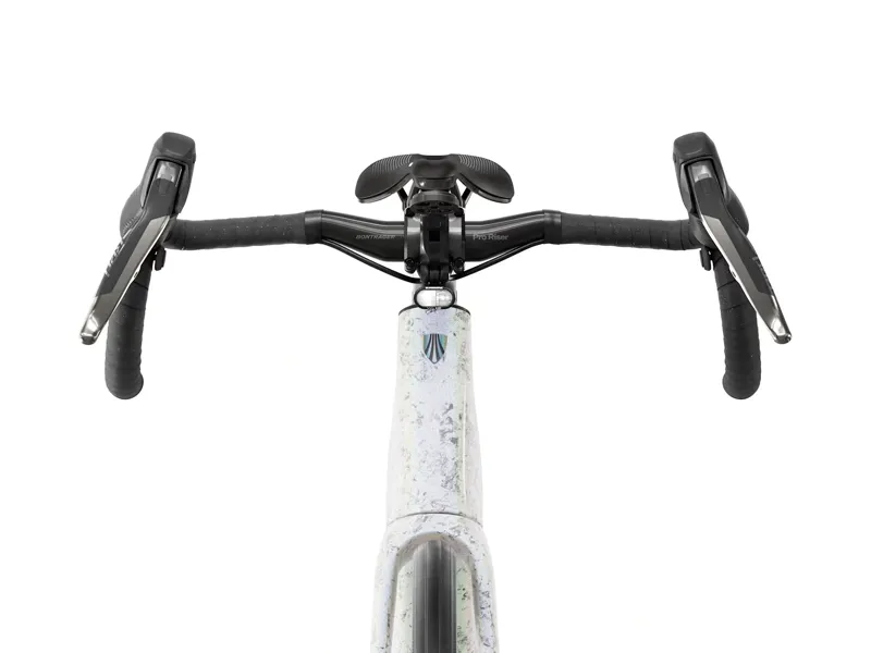 TREK Domane+ SL 9 AXS 360Wh Electric Road Bike in Mother of Pearl and Silver Marble-1