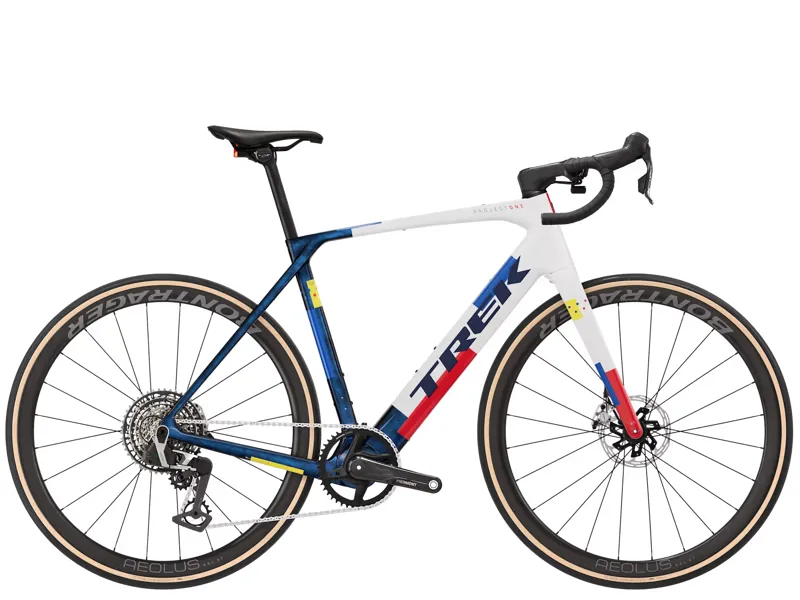 TREK Domane+ SL 9 AXS 360Wh Electric Road Bike in Navy Smoke and Trek White