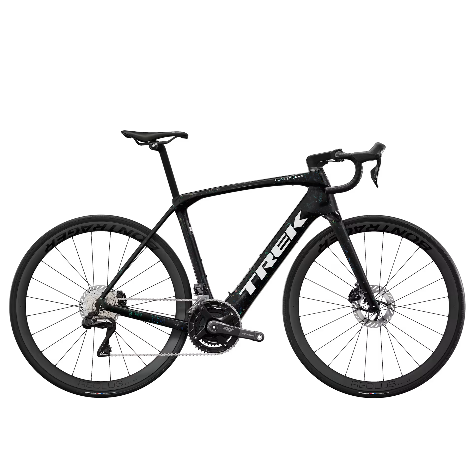 TREK Domane+ SLR 360Wh Electric Road Bike in Carbon Smoke and Prismatic Marble