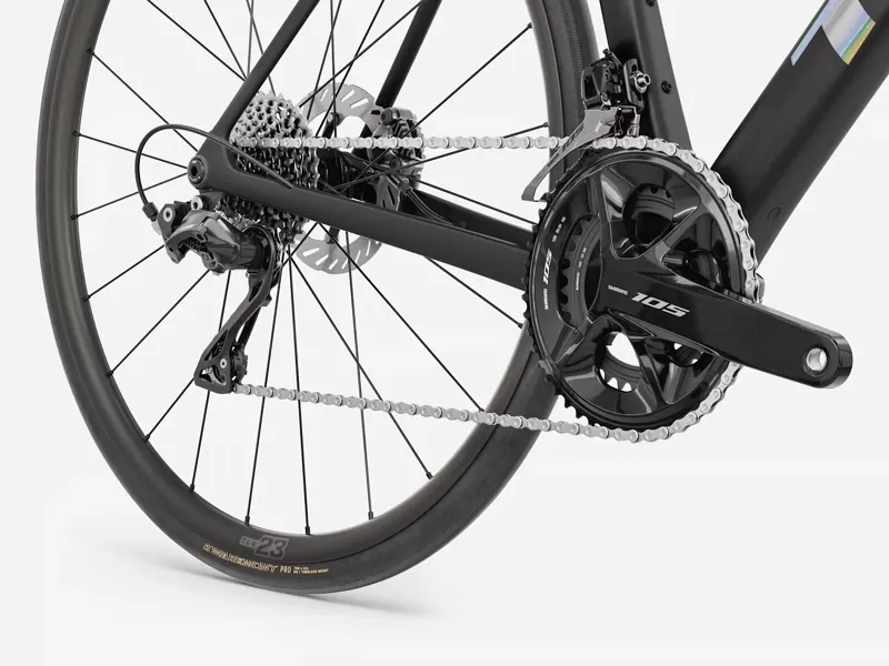 TREK Domane SL 5 Road Bike in Matte Deep Smoke-3